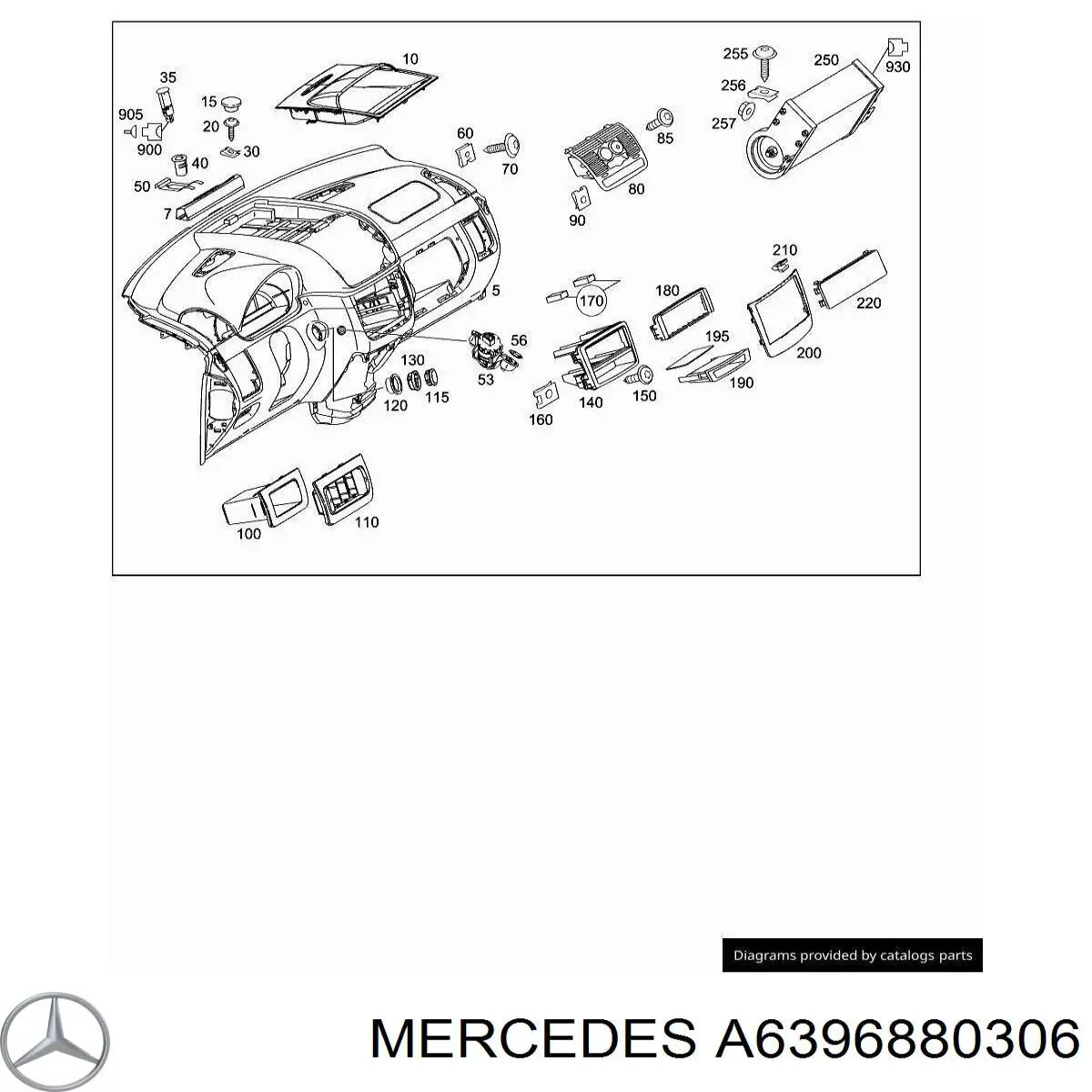 A6396880306 Mercedes 