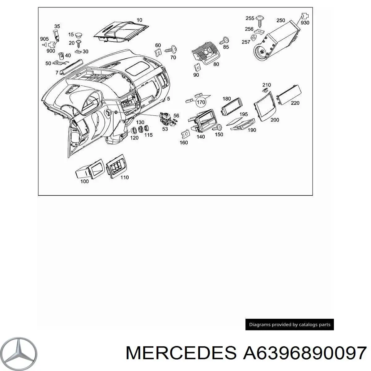 A6396890097 Mercedes 