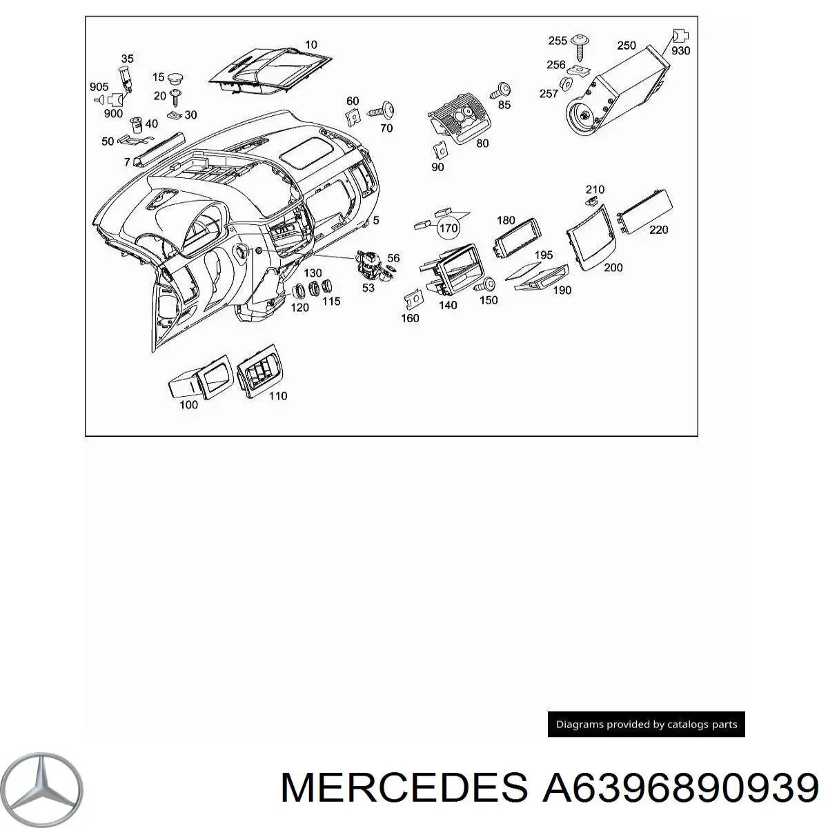 A6396890939 Mercedes 