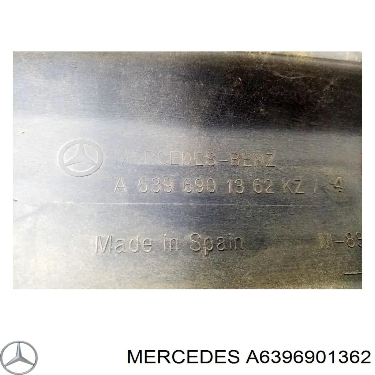 Молдинг бічний (зсувний) двері Mercedes A6396901362 ціна, від 8.87 USD