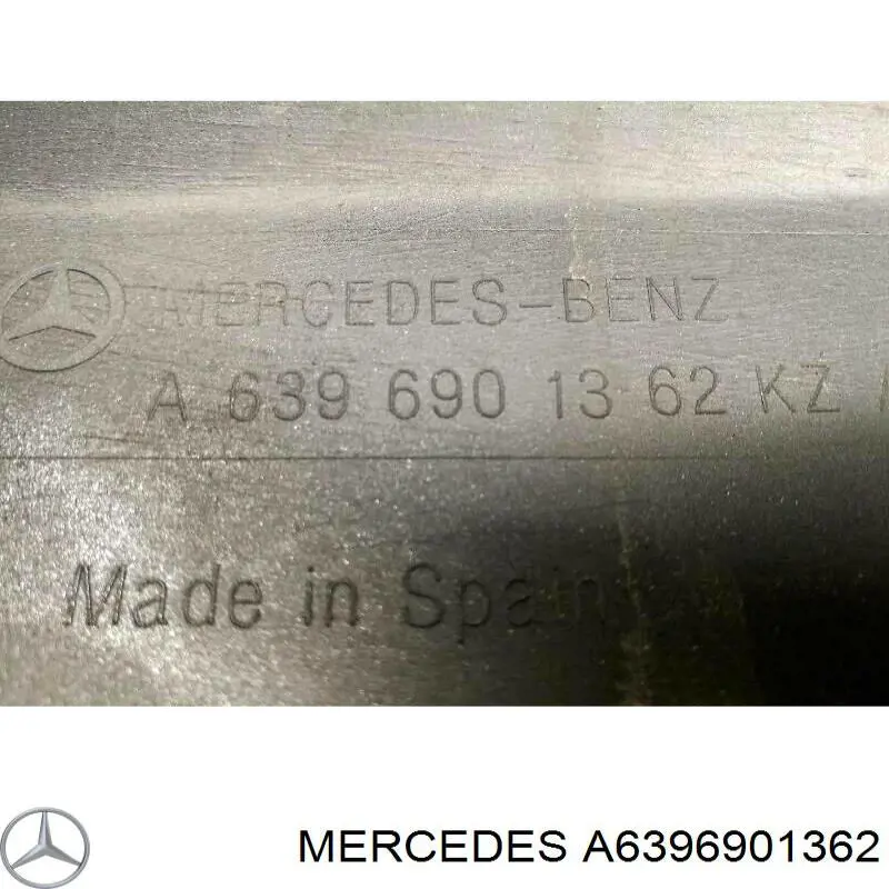 Купити A6396901362 Mercedes Молдинг бічний (зсувний) двері