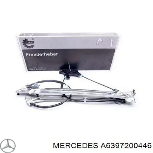 Купити A6397200446 Mercedes Механізм стеклопідйомника водійських дверей