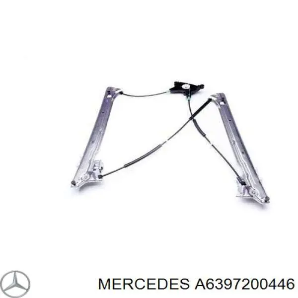 A6397200446 Mercedes механізм склопідіймача двері передньої, лівої