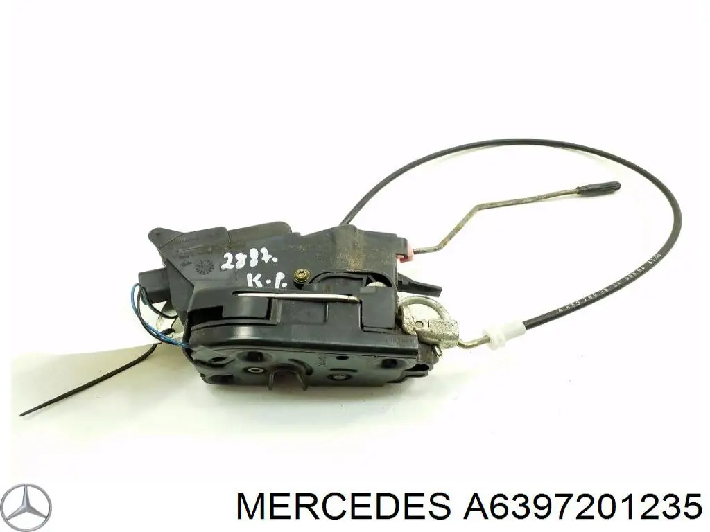 A6397201235 Mercedes Замок водійських дверей