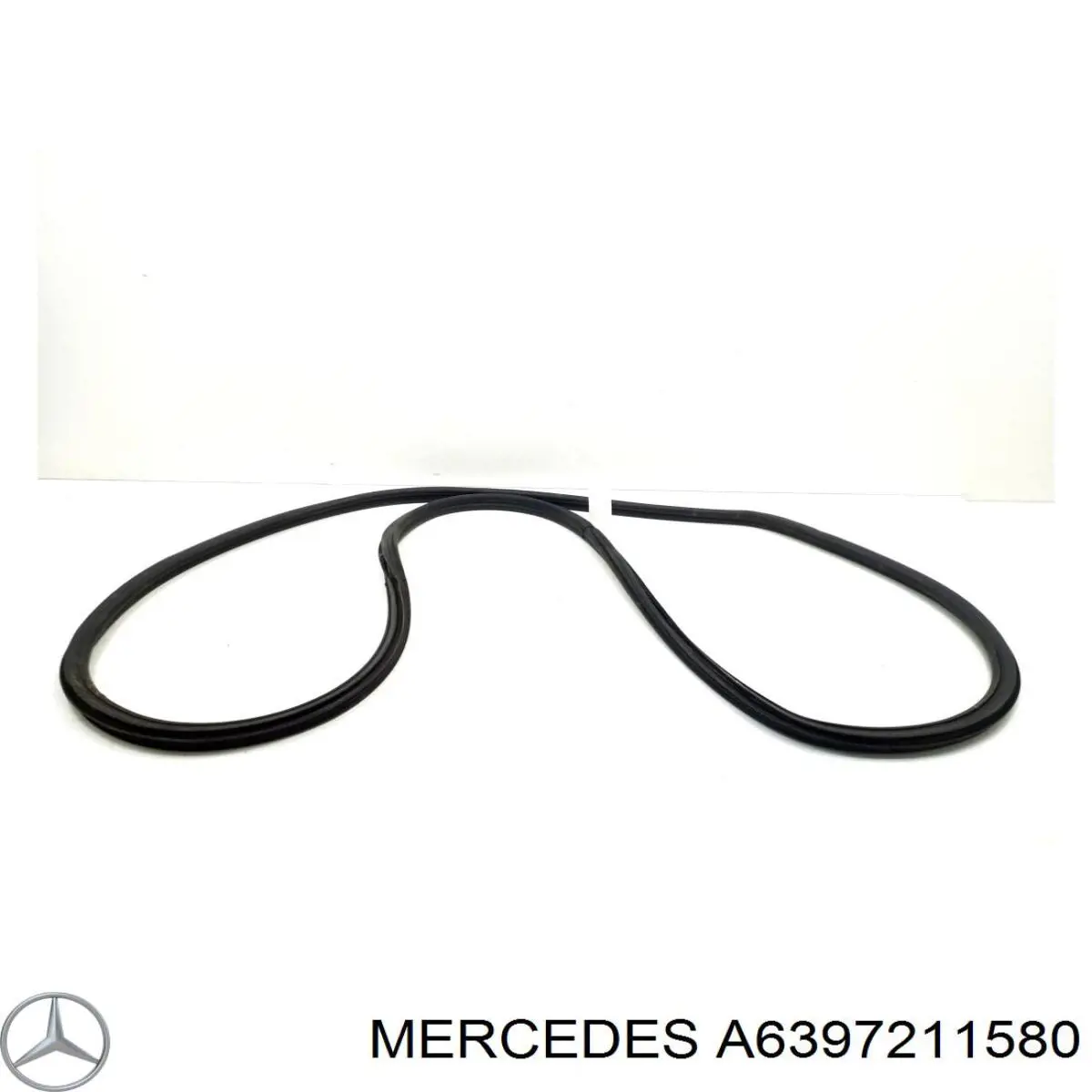 A6397211580 Mercedes Ущільнювач двері передньої лівої (на кузові)