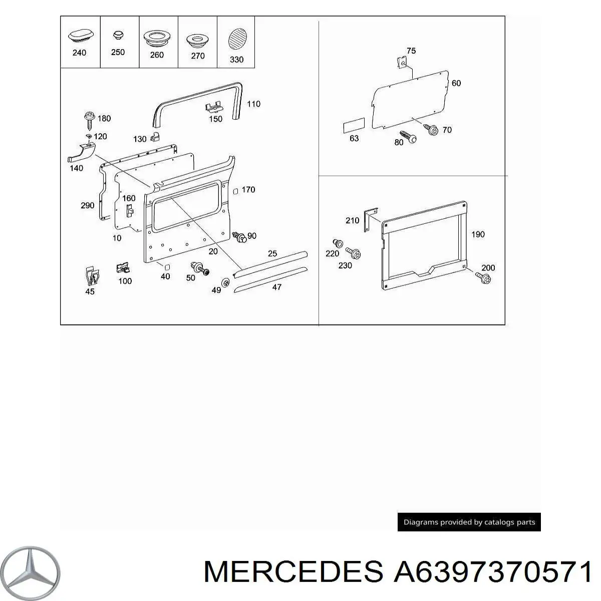 A6397370571 Mercedes 