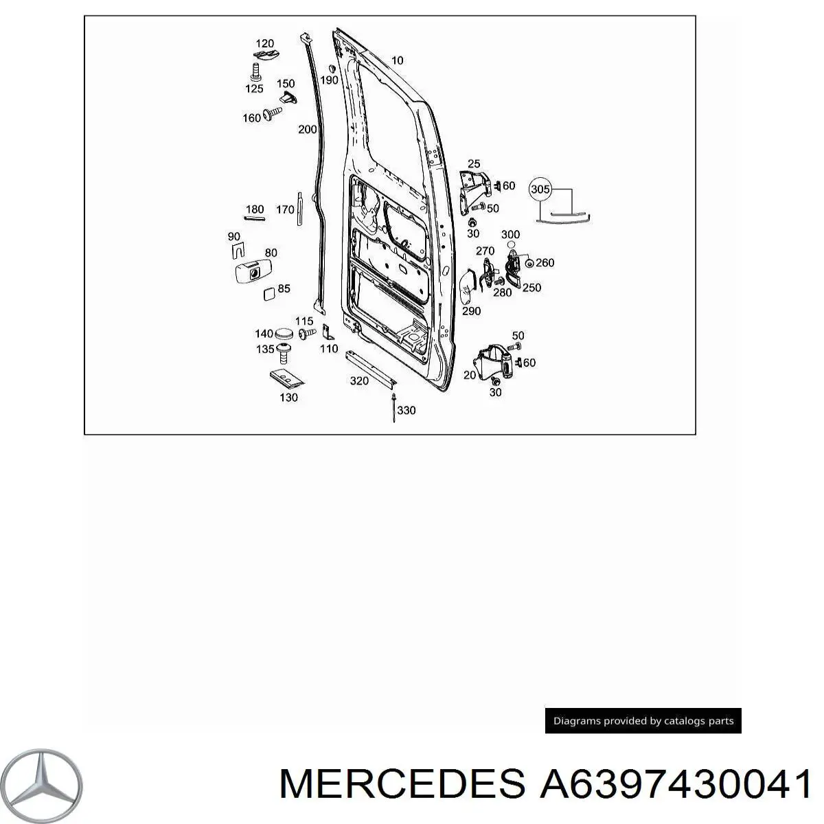 A6397430041 Mercedes 