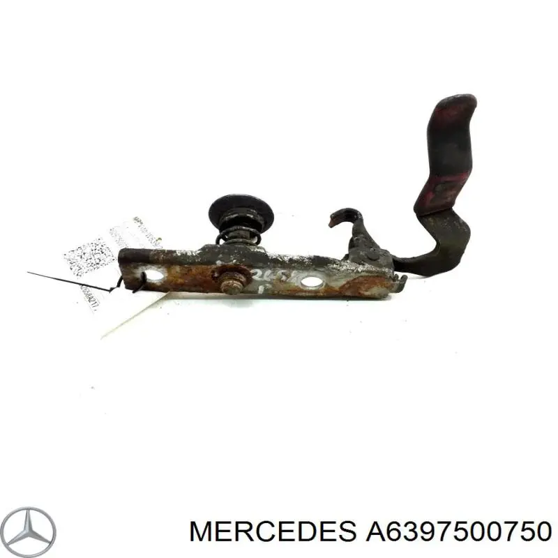  Замок капота Mercedes Vito 2