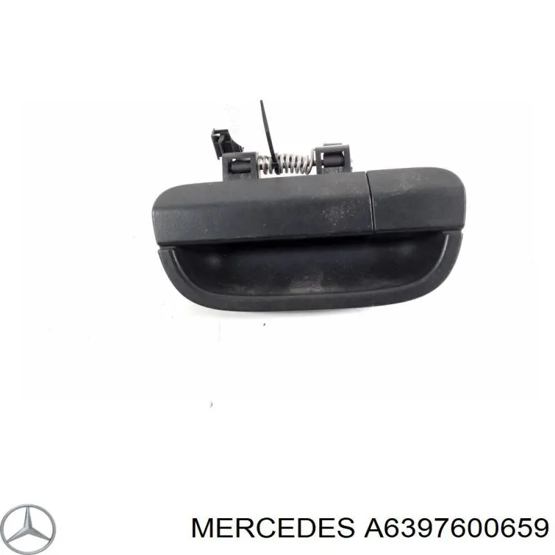 Ручка ляди, зовнішня Mercedes A6397600659 ціна, від 14.37 USD
