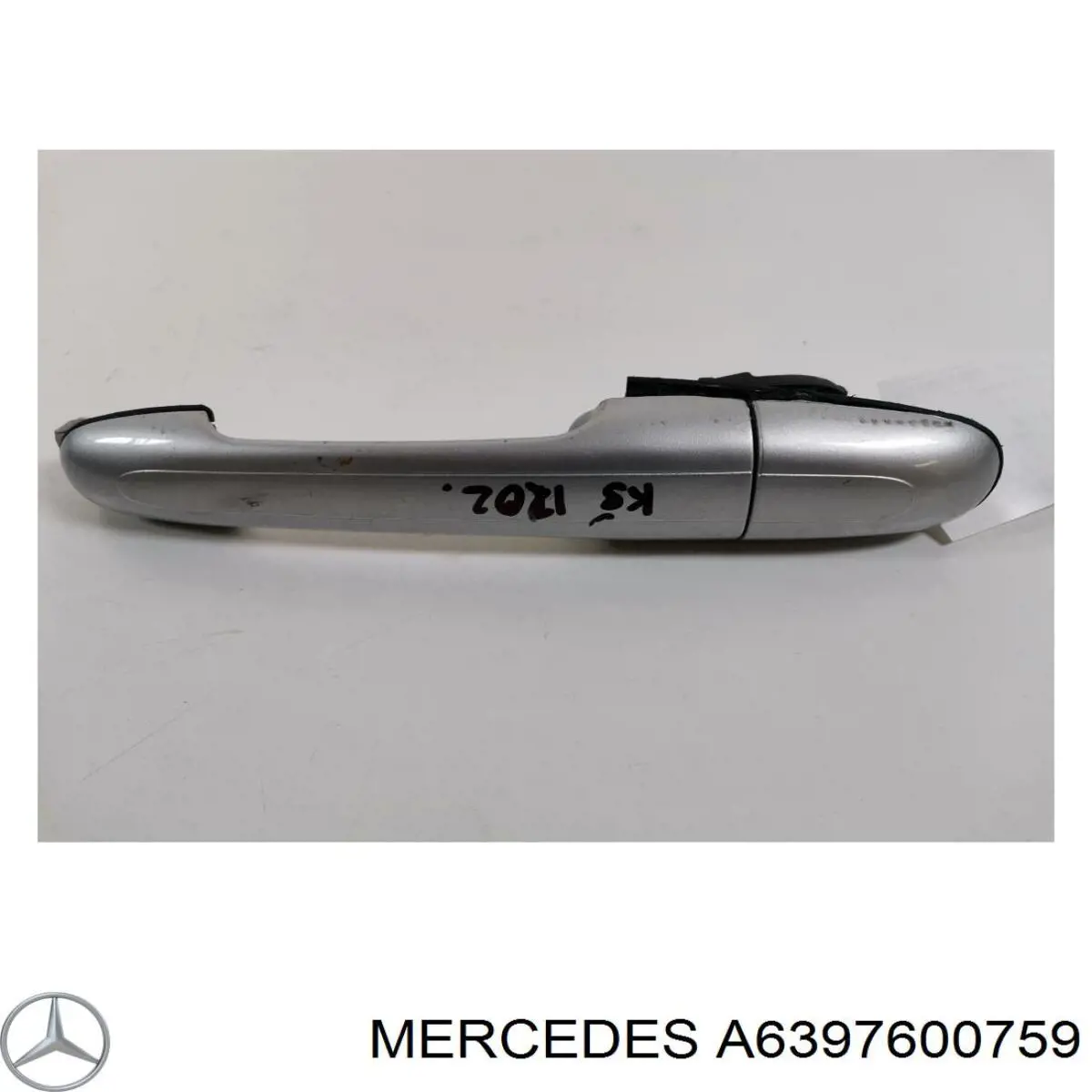 Ручка 5-й (3-й) двері зовнішня Mercedes A6397600759