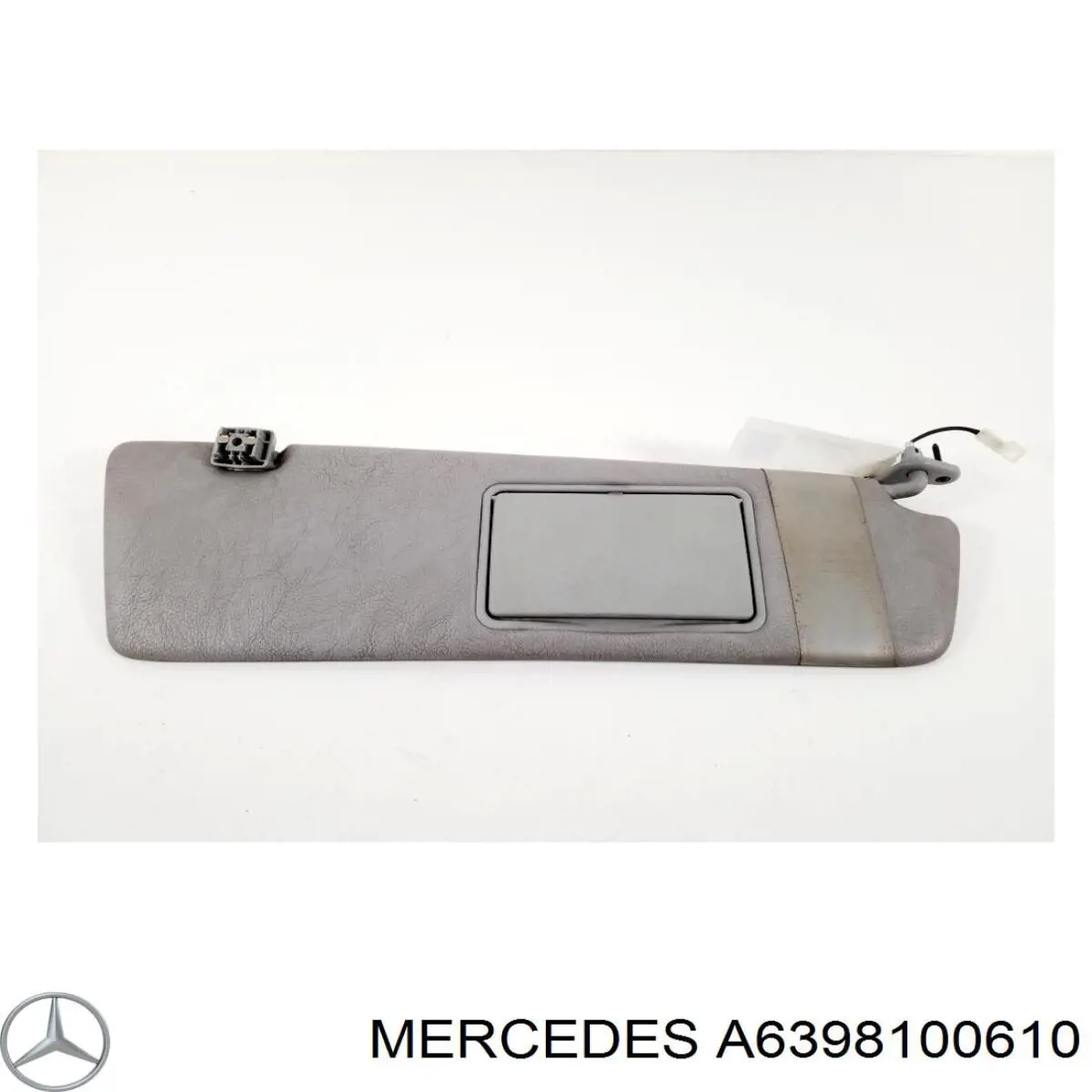 A6398100610 Mercedes Козирок протисонячний