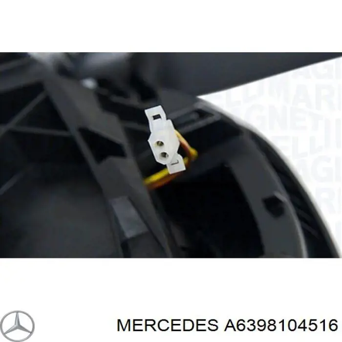 Ліве бічне дзеркало Mercedes A6398104516 ціна, від 105.94 USD