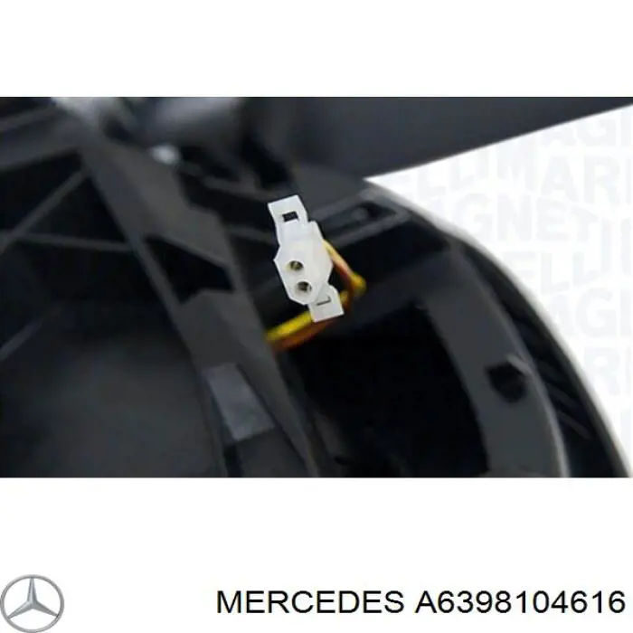 Купити A6398104616 Mercedes Дзеркало праве