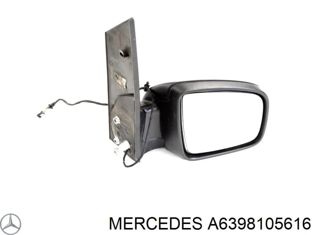 Купити A6398105616 Mercedes Дзеркало праве