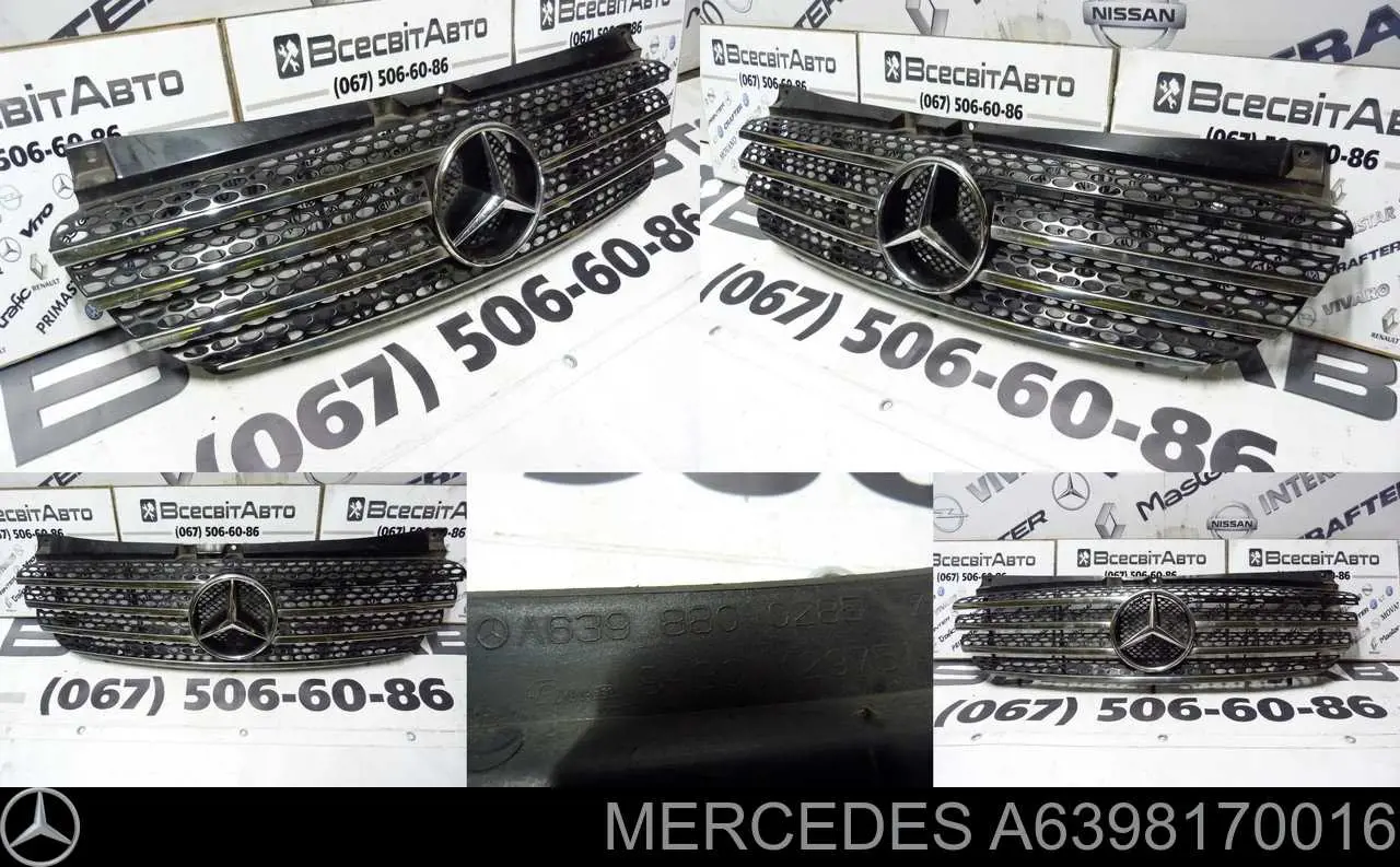 A6398170016 Mercedes 