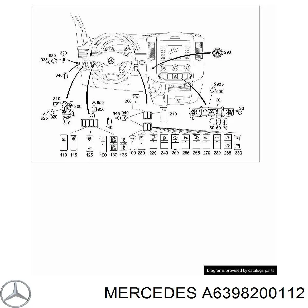 A6398200112 Mercedes 
