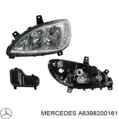 Фари Mercedes A6398200161 ціна, від 65.99 USD