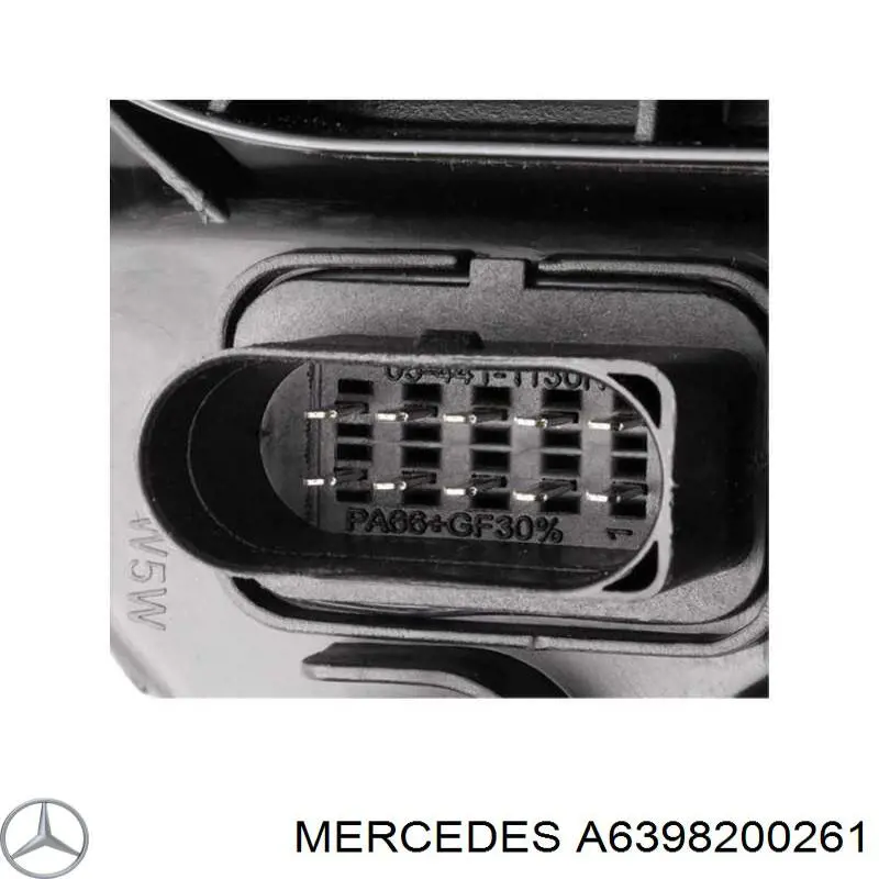 A6398200261 Mercedes фара права