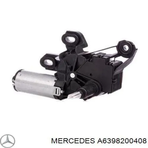 A6398200408 Mercedes двигун склоочисника заднього скла