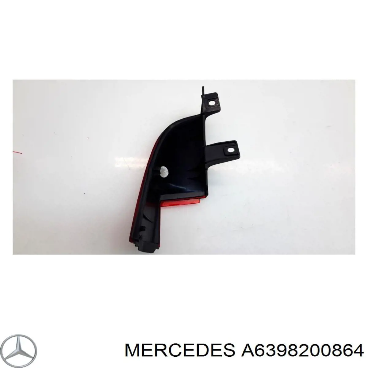 A6398200864 Mercedes Ліхтар задній правий, верхній