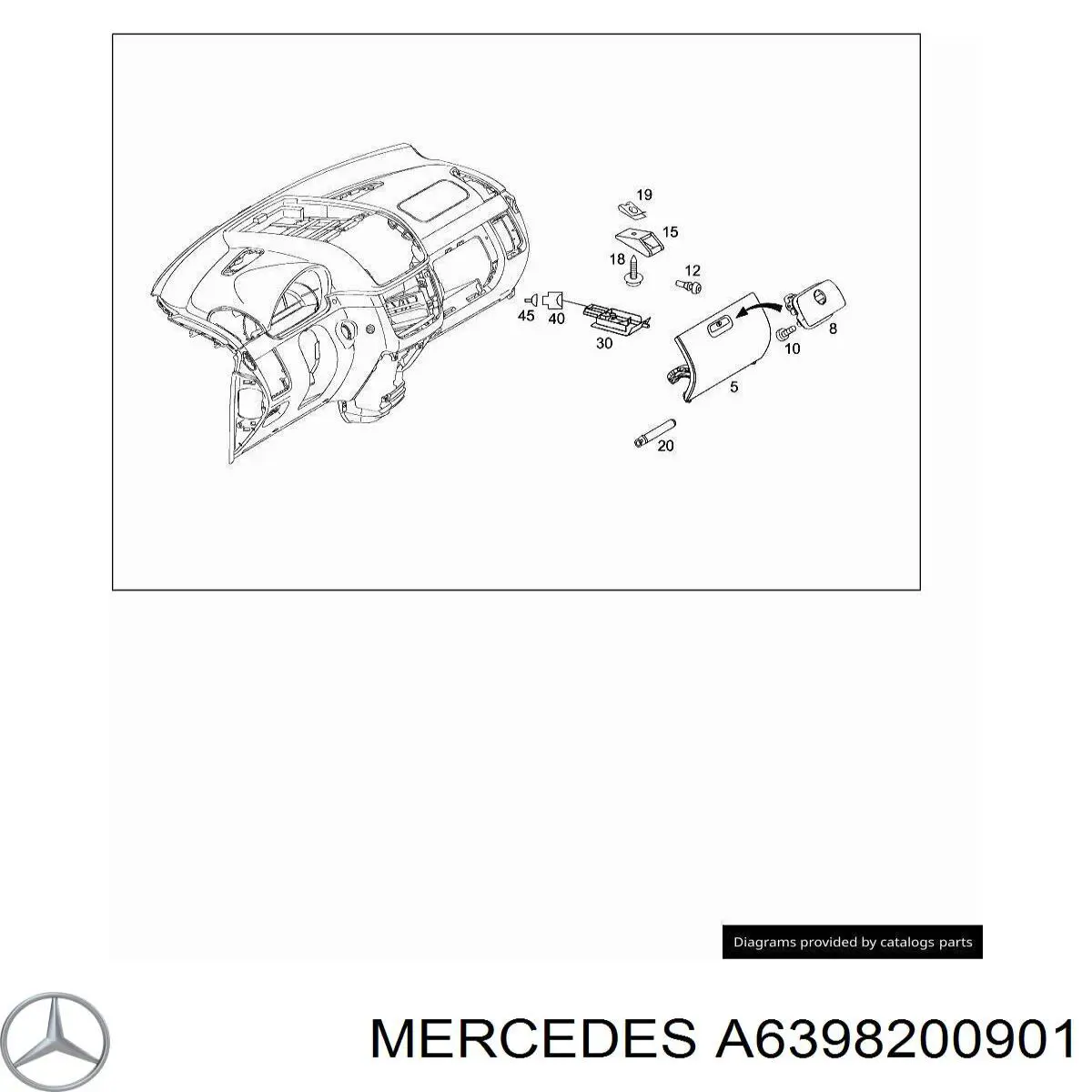 A6398200901 Mercedes 