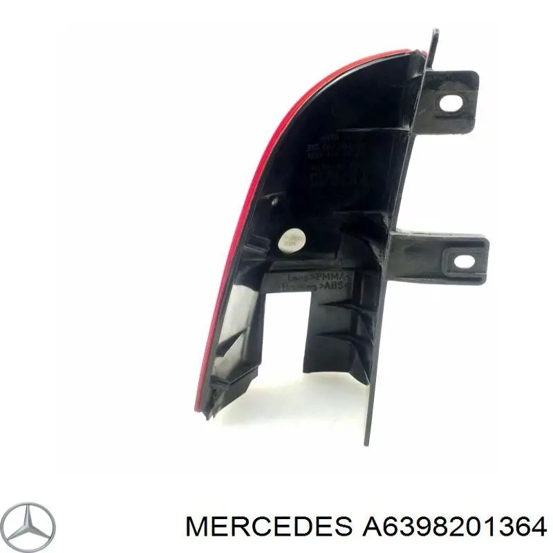 Купити A6398201364 Mercedes Ліхтар задній правий, верхній