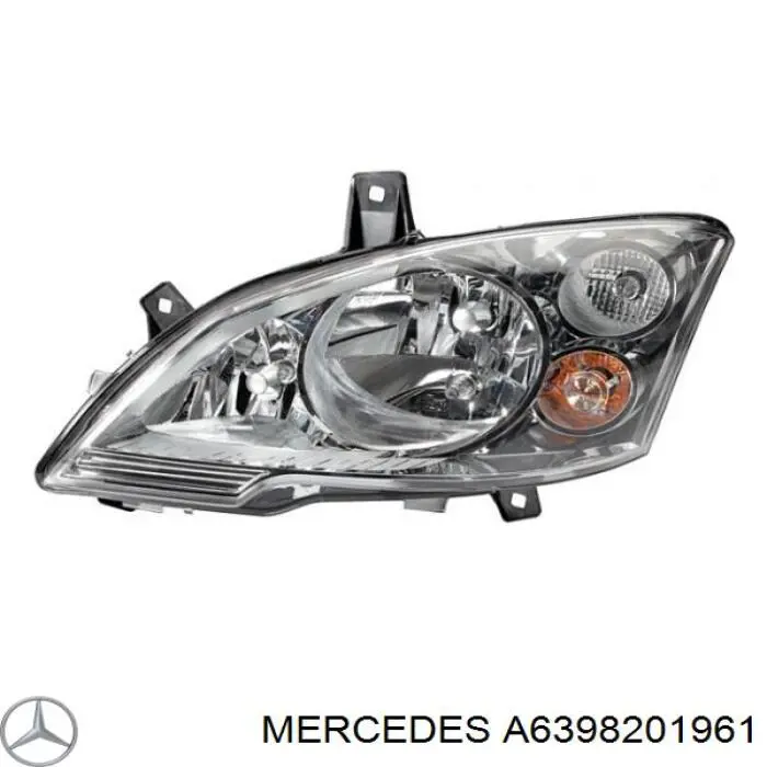 A6398201961 Mercedes Фара передня права