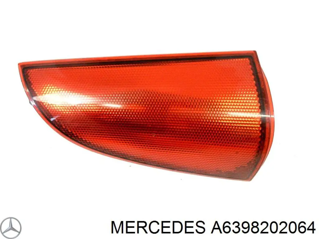 Ліхтар задній лівий, верхній Mercedes A6398202064 ціна, від 8.89 USD