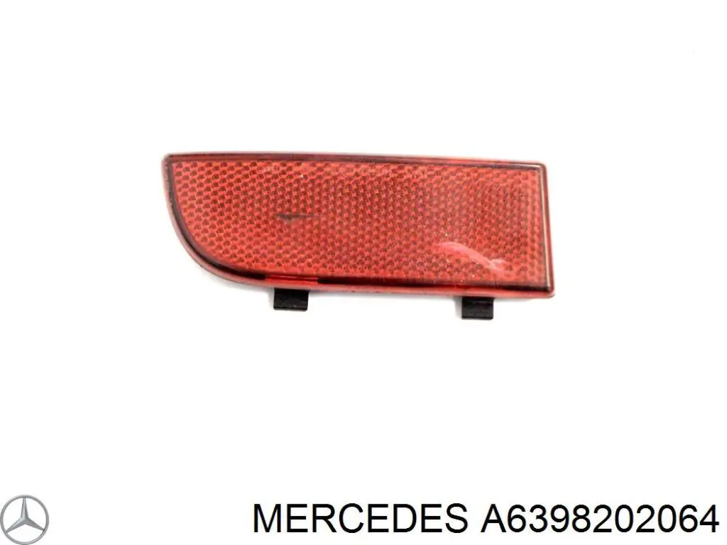 Ліхтар задній лівий, верхній Mercedes A6398202064