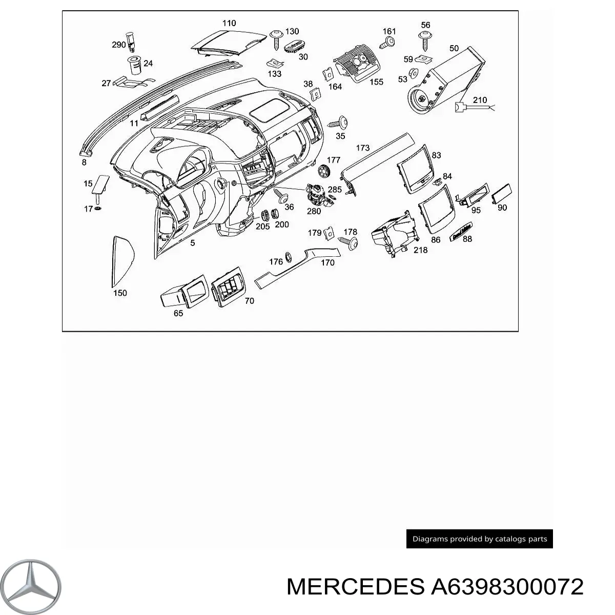 Датчик температури повітря в салоні Mercedes A6398300072 ціна, від 35.85 USD