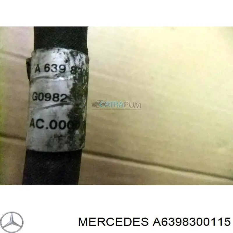  Mercedes A6398300115 ціна, від 29.32 USD