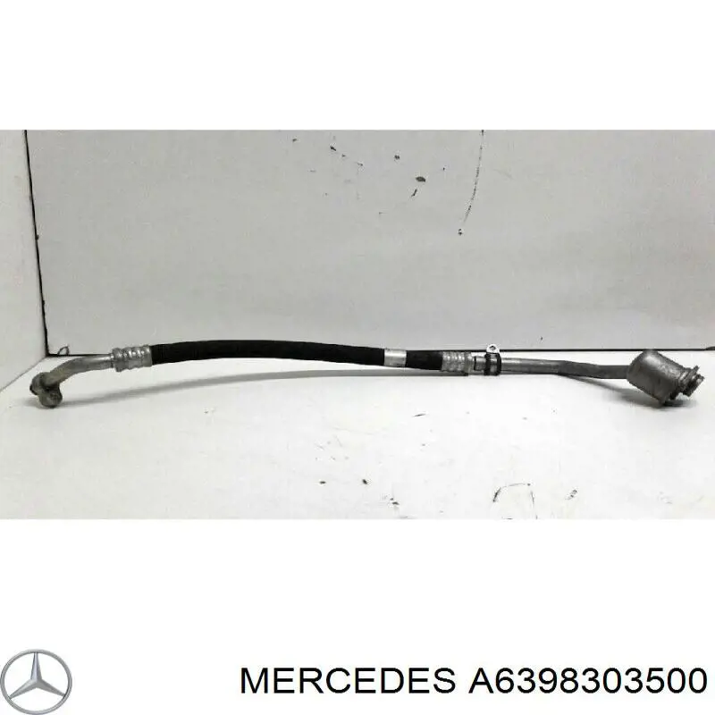 Шланг кондиціонера, від випарника до компресора Mercedes A6398303500 ціна, від 67.46 USD