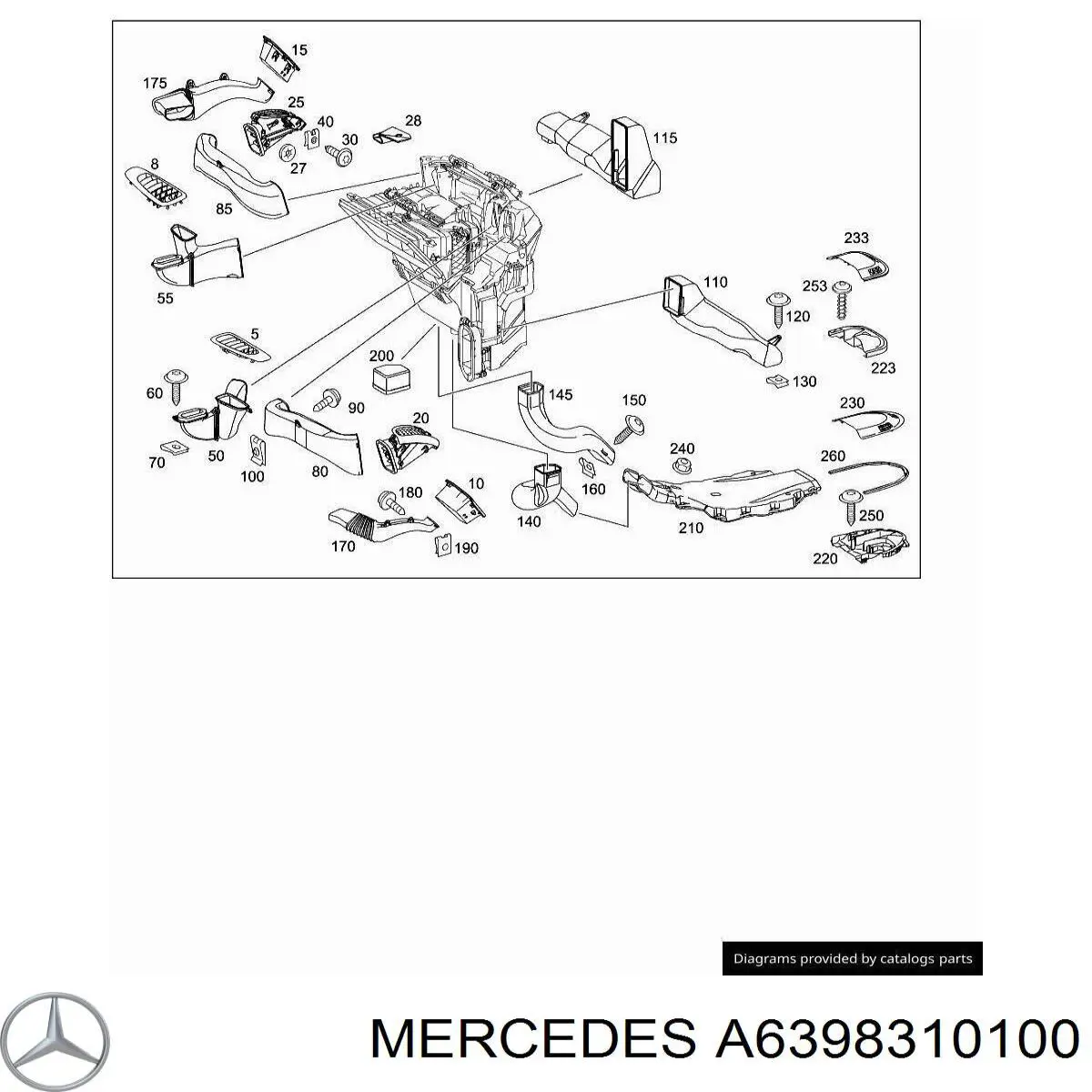 A6398310100 Mercedes 