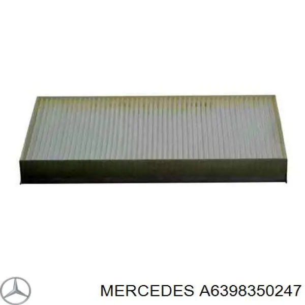 A6398350247 Mercedes фільтр салону