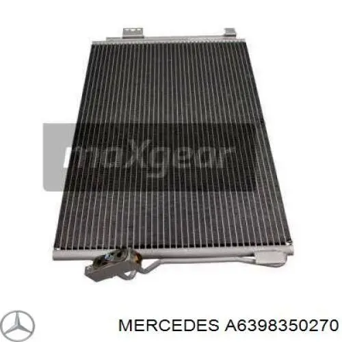 Купити A6398350270 Mercedes Радіатор системи охолодження кондиціонера