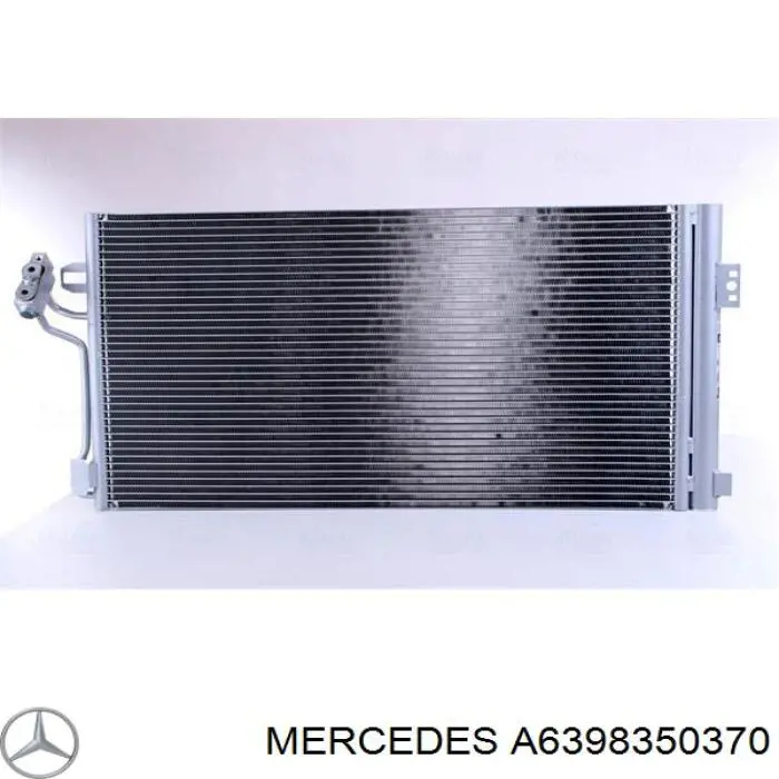 Конденсатор кондиціонера Mercedes A6398350370 ціна, від 73.46 USD