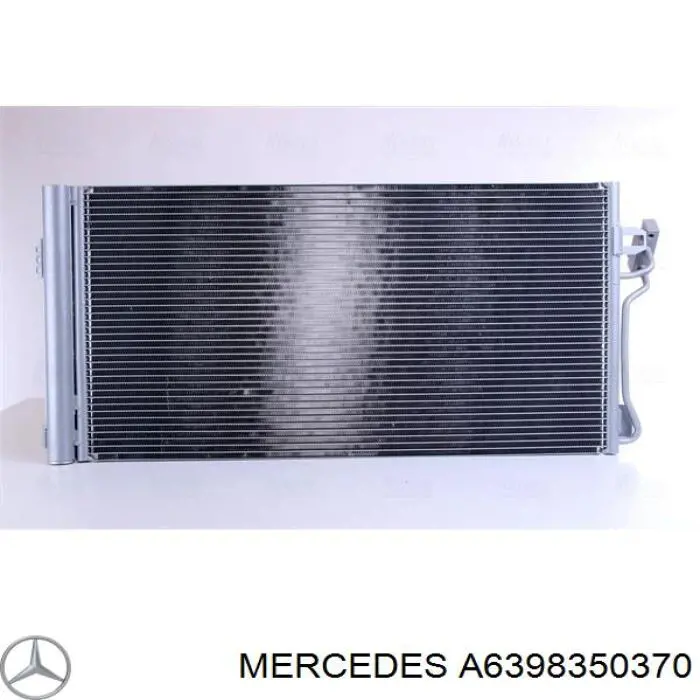Купити A6398350370 Mercedes Радіатор системи охолодження кондиціонера