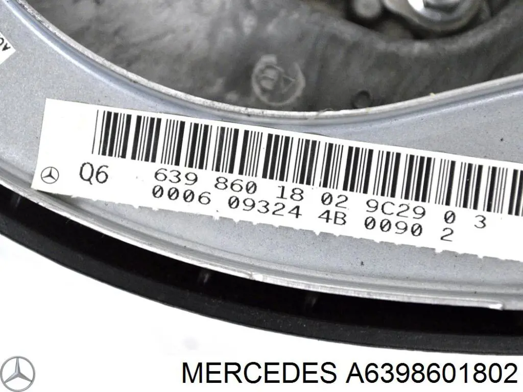 Подушка безпеки, водійська, AIRBAG Mercedes A6398601802 ціна, від 24.01 USD
