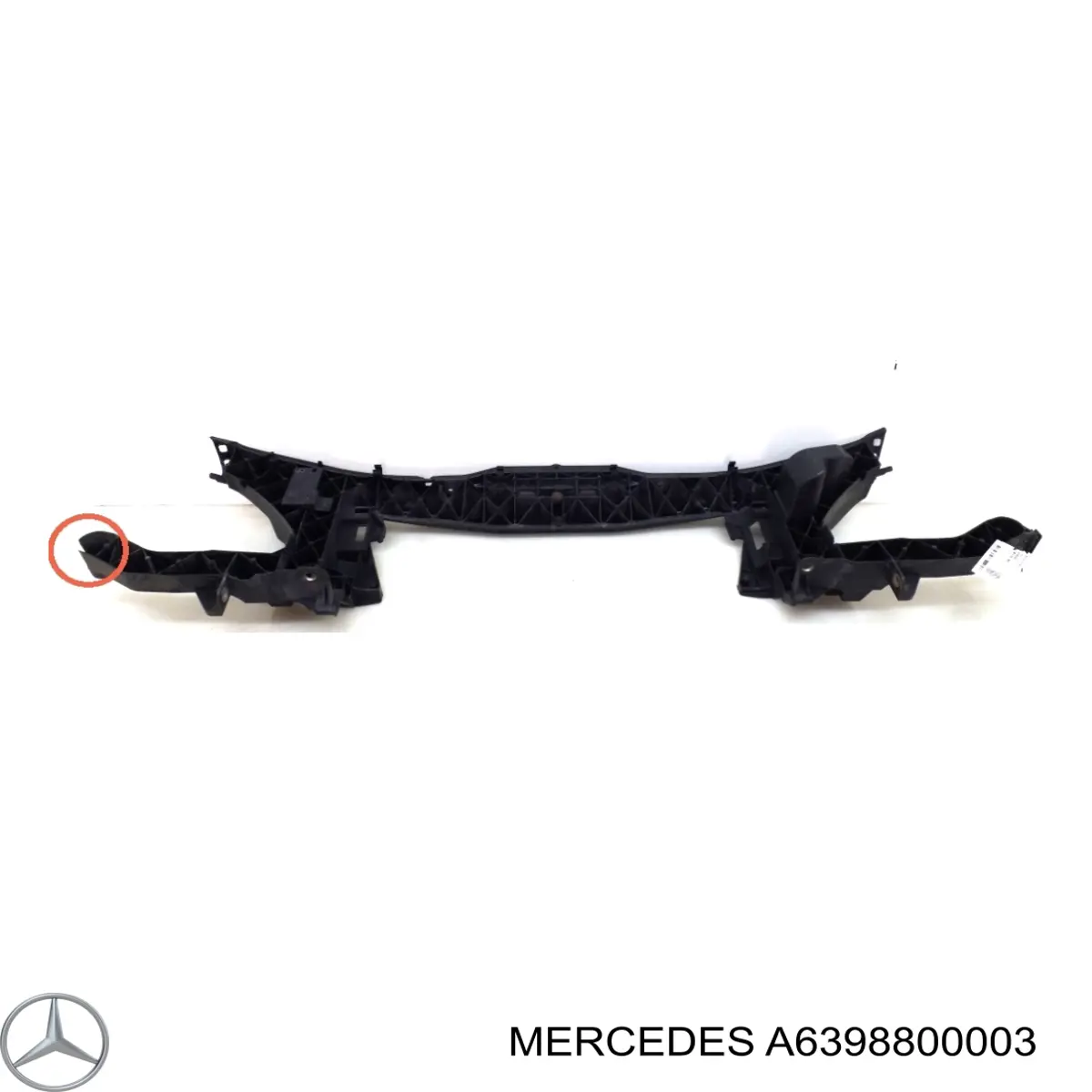 Панель передня Mercedes A6398800003 ціна, від 72.48 USD