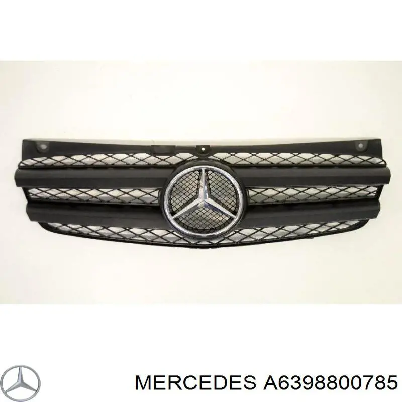 Купити A6398800785 Mercedes Захисна решітка радіатора