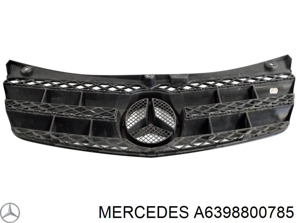 Облицювання радіатора Mercedes A6398800785 ціна, від 118.92 USD