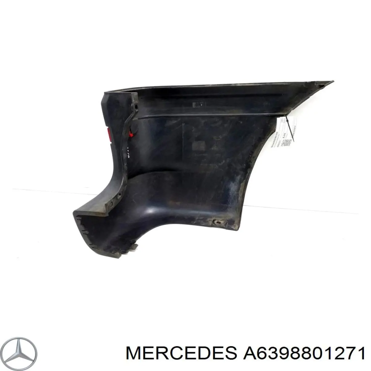 Купити A6398801271 Mercedes Бампер задній, ліва частина