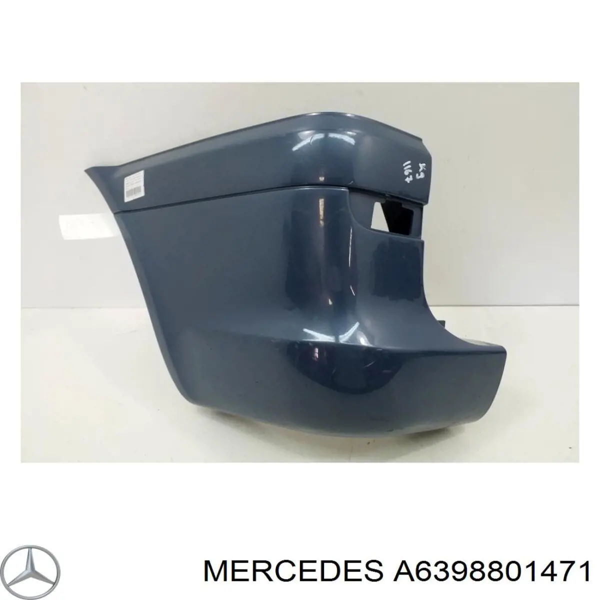 Купити A6398801471 Mercedes Бампер задній, ліва частина