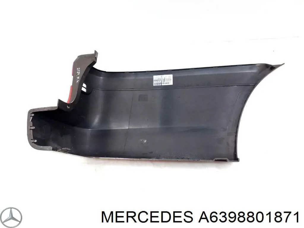 Кут бампера заднього лівий Autotechteile 1008807 ціна, від 37.06 USD