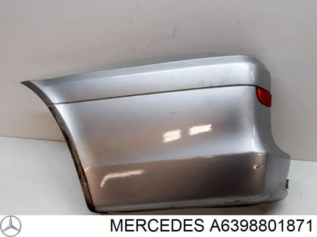 Кут бампера заднього лівий 4max 5506003542963P ціна, від 37.10 USD