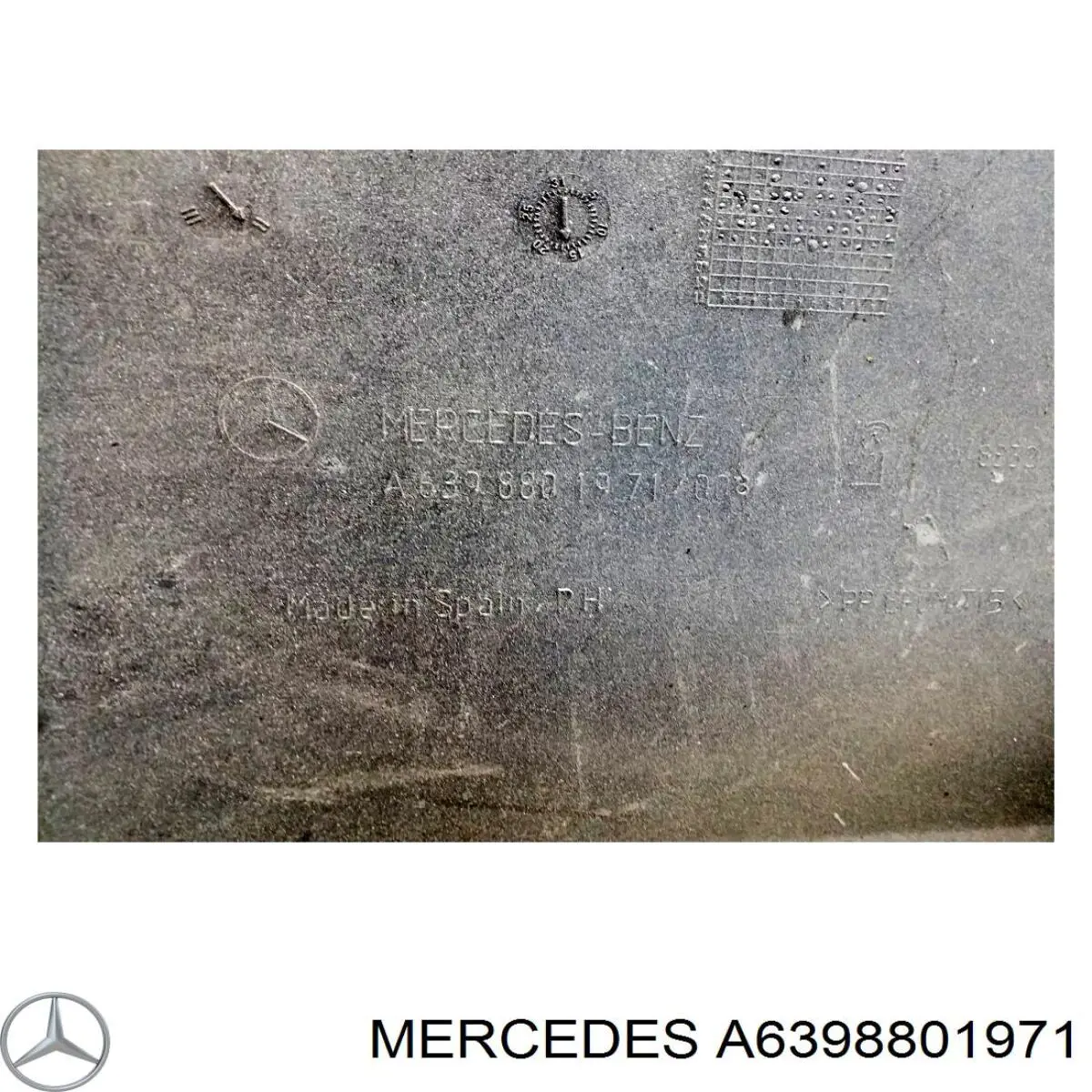 1008808 Autotechteile Ікло заднього бампера праве