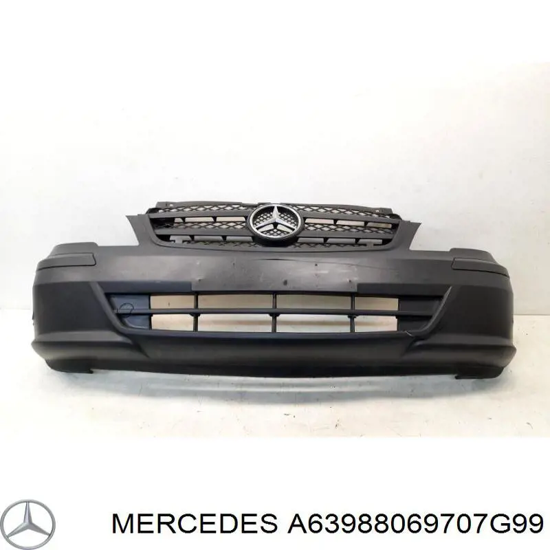Бампер на авто Mercedes A63988069707G99 ціна, від 157.50 USD