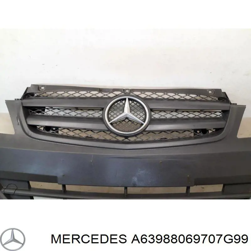 A63988069707G99 Mercedes Бампер передний