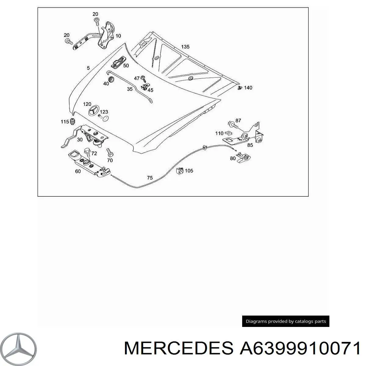  Mercedes A6399910071 ціна, від 1.89 USD