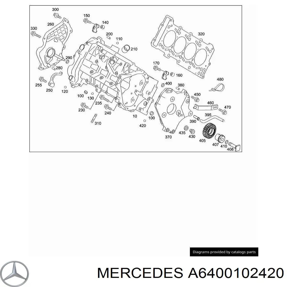 Купити ГБЦ Mercedes A  W169
